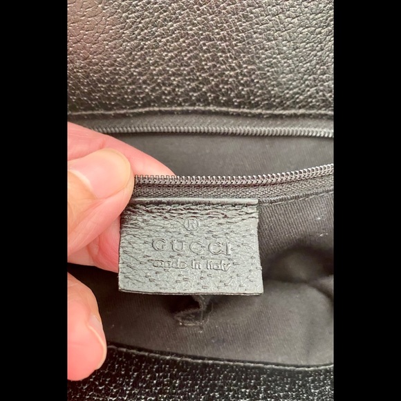 Gucci Black Monogram Mini Tote - Picture 7 of 15